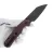 Нож CJRB Pyrite Light black сталь AR-RPM9 рукоять Brown to Red Thermochromic FRN