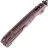 Нож CJRB Pyrite Light black сталь AR-RPM9 рукоять Brown to Red Thermochromic FRN