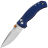 Нож FOX Anzu stonewash сталь Magnacut рукоять Blue Aluminium (FX-560 ALOR)