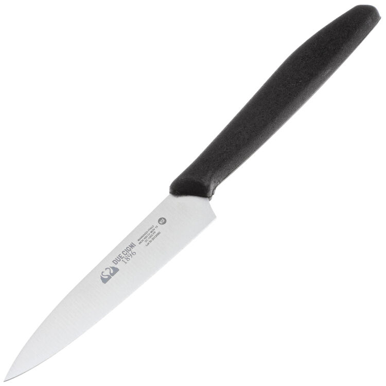 Нож кухонный Due Cigni Paring knife cталь X50CrMoV15 рукоять Black polypropylene (2C 1002 PP)