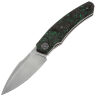 Нож NL Knives Баба Яга 2.0 сталь М390 рукоять Chaotic Green CF