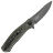 Нож Kershaw Concierge Blackwash cталь D2 рукоять OD Green Micarta (4020MCG)