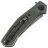 Нож Kershaw Concierge Blackwash cталь D2 рукоять OD Green Micarta (4020MCG)