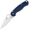 Нож Spyderco Paramilitary 2 сталь CPM-SPY27 рукоять Cobalt Blue G10 (C81GPCBL2)
