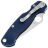Нож Spyderco Paramilitary 2 сталь CPM-SPY27 рукоять Cobalt Blue G10 (C81GPCBL2)
