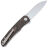 Нож QSP Otter Satin сталь S35VN рукоять Copper Foil CF (QS140-B1)