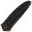 Нож WE Knife Acuminal blackwash сталь Vanax рукоять Black Titanium (WE23070-1)
