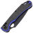 Нож Daggerr Arrow X-Lock DLC сталь D2 рукоять Blue G10/CF