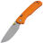 Нож Vosteed Marten stonewash сталь 154CM рукоять Orange Aluminum
