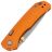 Нож Vosteed Marten stonewash сталь 154CM рукоять Orange Aluminum