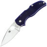 Нож Spyderco Native 5 сталь S110V рукоять Dark Blue G10 (C41GPDBL5)