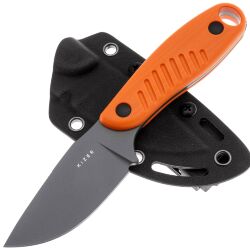 Нож Kizer Hare gray PVD сталь D2 рукоять Orange G10