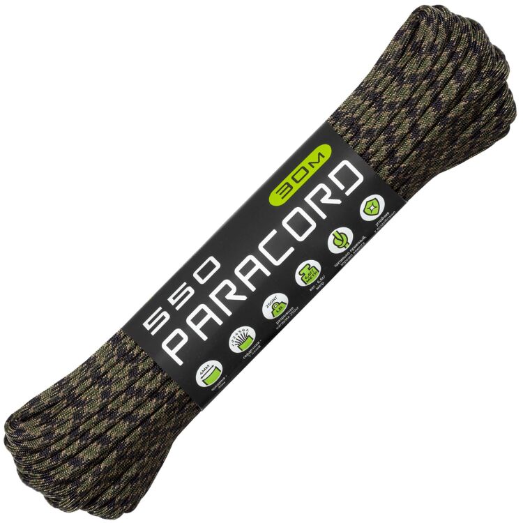 Паракорд CORD 550 Forest Camo 30м