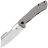 Нож Kansept Cybin Stonewash сталь S35VN рукоять Blackwash Titanium
