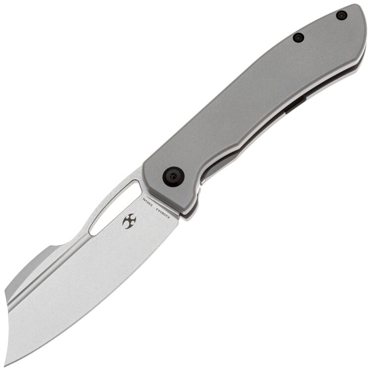 Нож Kansept Cybin Stonewash сталь S35VN рукоять Blackwash Titanium