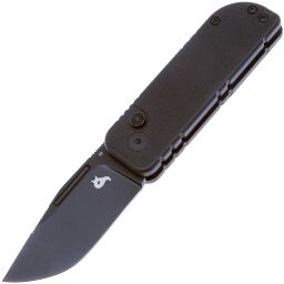 Нож Black Fox Nu-Bowie Black сталь D2 рукоять Black G10 (BF-758)