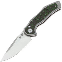 Нож Kansept Apollo stonewash сталь S35VN рукоять Ti/Jungle Wear FatCarbon