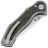 Нож Kansept Apollo stonewash сталь S35VN рукоять Ti/Jungle Wear FatCarbon