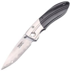 Нож Mcusta Shinra Ripple сталь SPG2 San-Mai рукоять Black Pakka Wood (MC-0142G)
