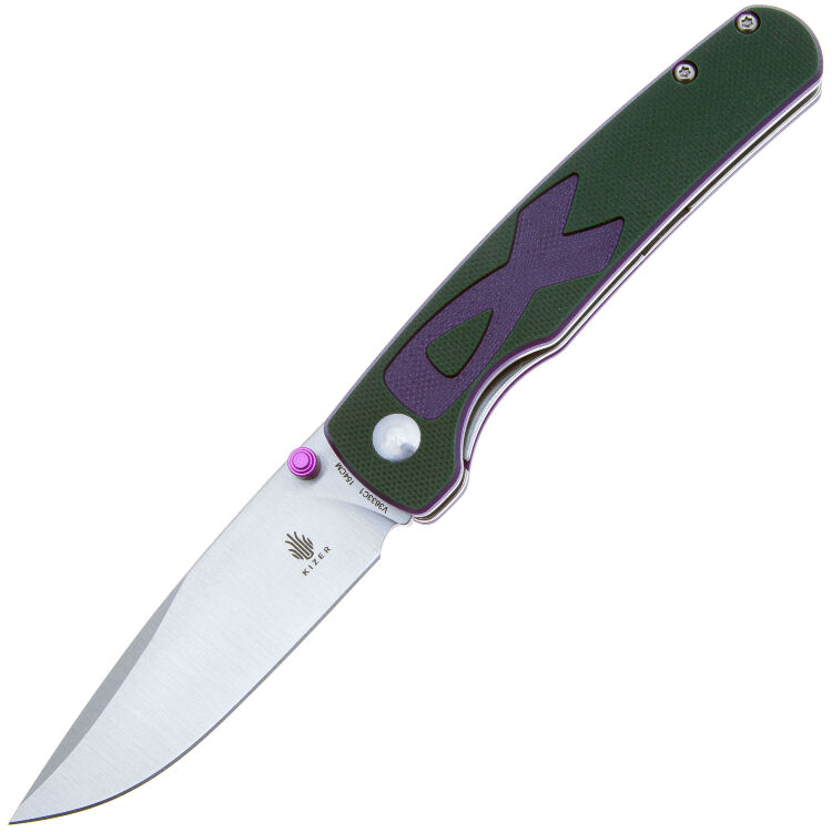 Нож Kizer Fighter сталь 154CM рукоять G10