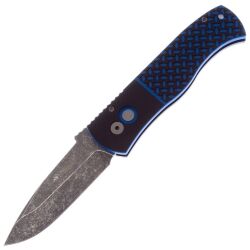 Нож Pro-Tech/Emerson CQC7 сталь 154CM рукоять Aluminium/Black-Blue G10 (E7A34)