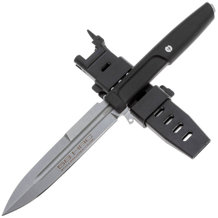 Нож Extrema Ratio Requiem stonewash сталь N690 рукоять Black Forprene