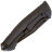 Нож Bestech Keen II Blackwash сталь S35VN рукоять Black-Blue G10/Black Ti (BT2301D)