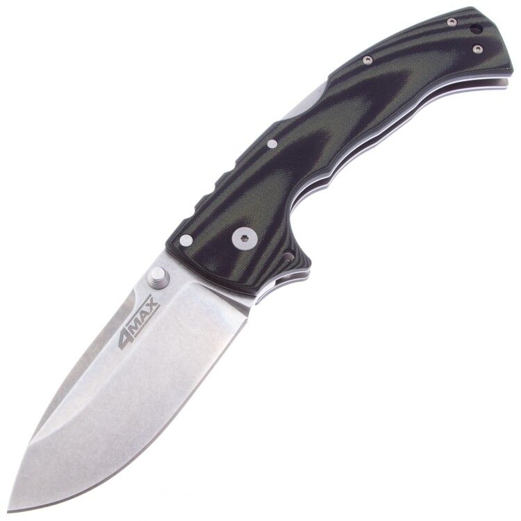 Нож Cold Steel 4-Max сталь S35VN рукоять Black/Green G10 (62RMA)