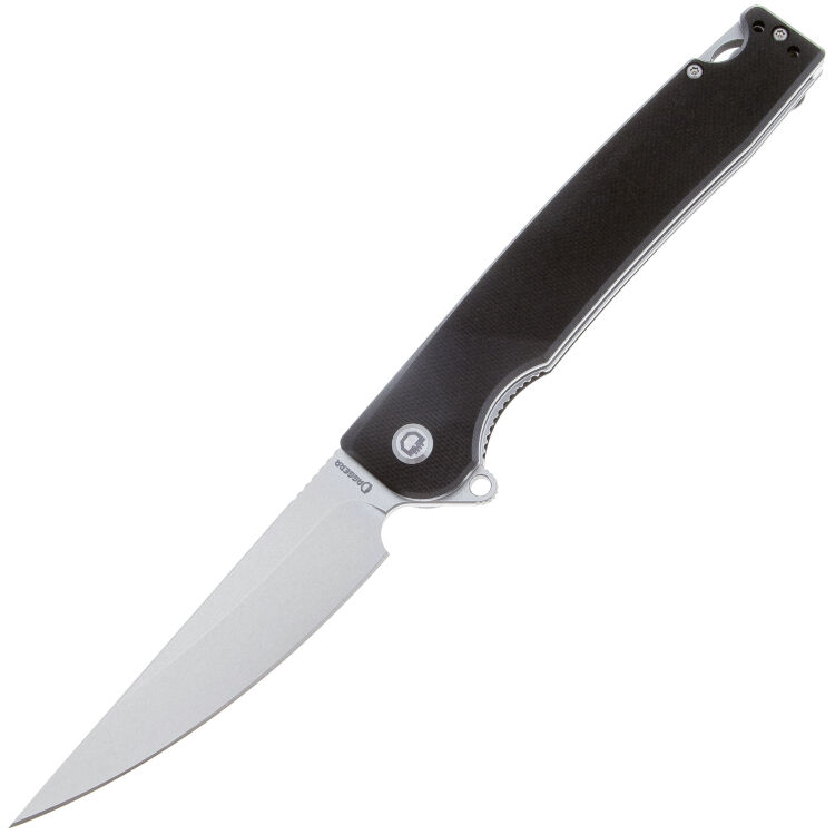 Нож Daggerr Kwaiggerr 2.0 Stonewash сталь D2 рукоять Black G10