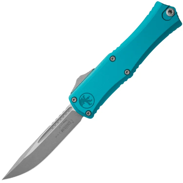 Нож Microtech Hera II Mini S/E apocalyptic сталь M390MK рукоять Blue Aluminium (1703M-10APBL)