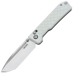 Нож SRM Rubik Large Satin сталь 14C28N рукоять Ivory White G10 (7228B-GT)