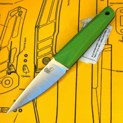 Нож Owl Knife Tyto XSS сталь N690 рукоять салатовый G10