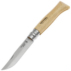 Нож Opinel №8 Tradition сталь 12C27 рукоять бук (123080)