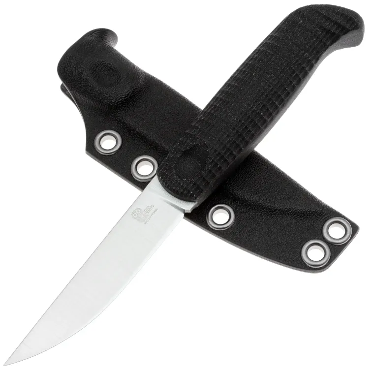 Нож Owl Knife Tatti XXS сталь N690 рукоять микарта Черная