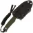 Нож CIVIVI Altus Fixed stonewash сталь 14C28N рукоять OD Green G10 (C20076B-1)