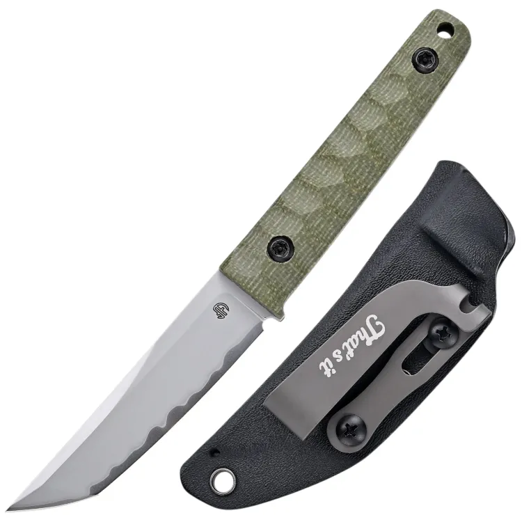 Нож North Mountain Blade Chop Mini сталь SLD-Magic рукоять Green Micarta