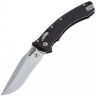 Нож Microtech Amphibian Ram-Lok stonewash сталь M390MK рукоять Black Aluminium (137RL-10FL)