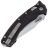 Нож Microtech Amphibian Ram-Lok stonewash сталь M390MK рукоять Black Aluminium (137RL-10FL)