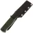 Нож Owl Knife Hoot сталь QPM53 рукоять микарта Зеленая