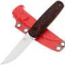 Нож Owl Knife Liza сталь MagnaCut рукоять карбон черно-красный