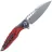 Нож Rike Knife Thor7 сталь 154CM рукоять Ti/Black Red G10