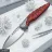 Нож Rike Knife Thor7 сталь 154CM рукоять Ti/Black Red G10