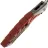 Нож Rike Knife Thor7 сталь 154CM рукоять Ti/Black Red G10