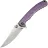 Нож WE Knife Dracarys satin сталь M390 рукоять Purple/Golden Titanium (WE25061B-2)