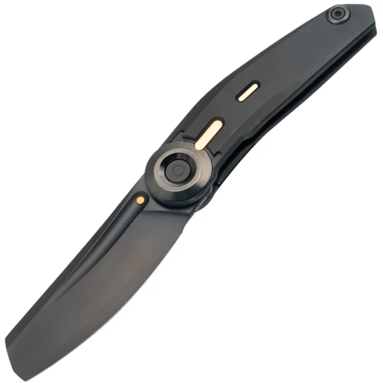 Нож Reate/Vulpex Knives CLU frosted satin/DLC сталь Elmax рукоять DLC Titanium