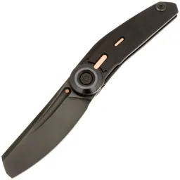 Нож Reate/Vulpex Knives CLU frosted satin/DLC сталь Elmax рукоять DLC Titanium Нож Reate/Vulpex Knives CLU frosted satin/DLC сталь Elmax рукоять DLC Titanium
