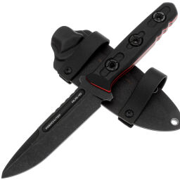 Нож N.C.Custom Parachuter сталь AUS-10 рукоять Black/Red G10