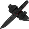 Нож N.C. Custom Parachuter сталь AUS-10 рукоять Black/Red G10