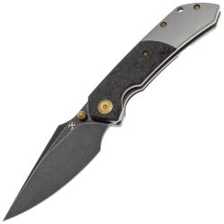 Нож Kansept Fenrir blackwash сталь S35VN рукоять Shred CF/Titanium