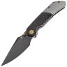 Нож Kansept Fenrir blackwash сталь S35VN рукоять Shred CF/Titanium